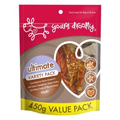 Yours Droolly Adult Variety Pack Dog Treats  1 Pack