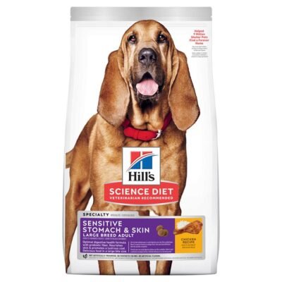 Hill's Science Diet Sensitive Stomach & Skin Large Breed Adult Chicken & Barley Recipe Dry Dog Food 13.6 Kg