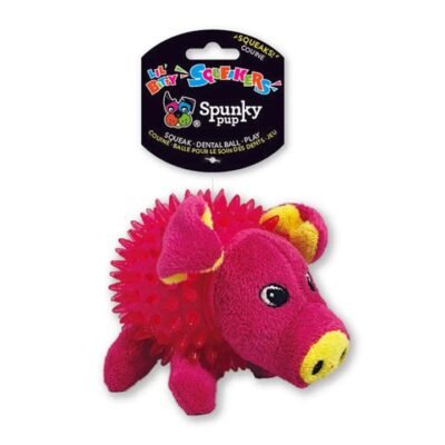 Spunky Pup Lil' Bitty Squeakers Pig  1 Pack