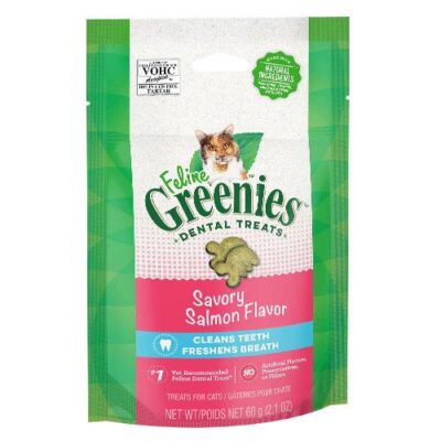 Greenies For Cats Salmon Flavour 60gm 1 Pack