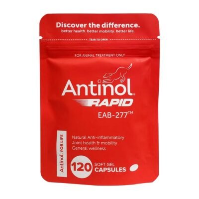 Antinol Rapid Natural Anti Inflammatory Joint & Mobility Capsules For Dogs 120 Capsule