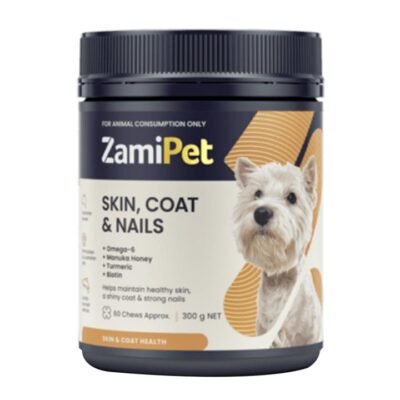 Zamipet Skin, Coat & Nails Dog Chews  60 Chews