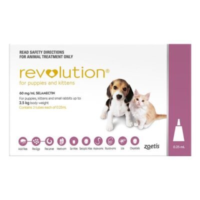 Revolution Selamectin For Kittens Pink 3 Pack