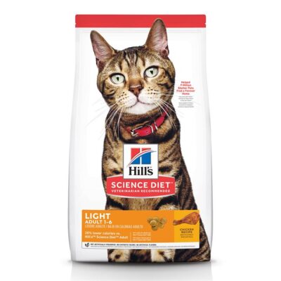 Hill's Science Diet Light Adult 1-6 Chicken Recipe Dry Cat Food  7.26 Kg