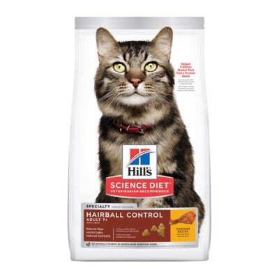 Hill's Science Diet Hairball Control Adult 7+ Chicken Recipe Dry Cat Food  7.03 Kg