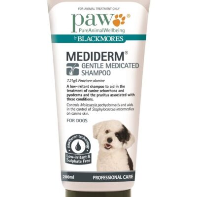 PAW by Blackmores MediDerm Gentle Medicated Shampoo for Dogs - 200ml