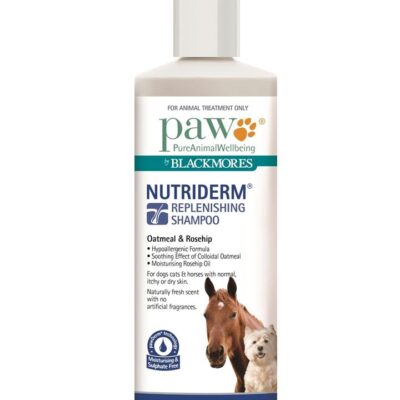 PAW NutriDerm Replenishing Shampoo for Dogs & Horses 500ml