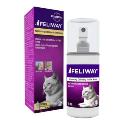Feliway Anti-Anxiety Calming Pheromone Spray for Cats - 60ml