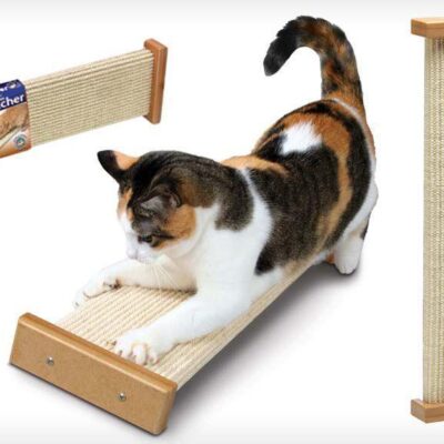 SmartCat Bootsie's Combination Scratcher Tough Sisal Cat Scratch Post