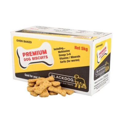 Black Dog Naturally Baked Chicken Australian Biscuit Treats for Dogs - 5kg
