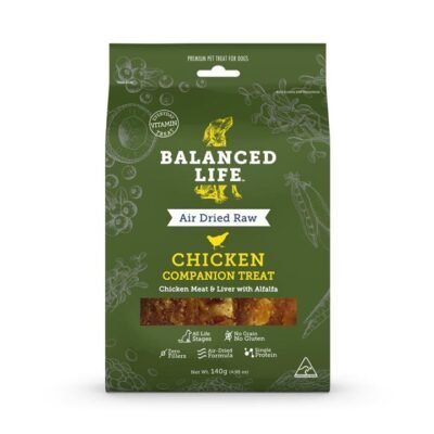 Balanced Life Australian Grain Free Companion Dog Treats - Chicken 140g