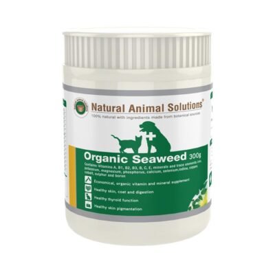 Natural Animal Solutions Organic Seaweed Powder Supplement for Cats & Dogs 300g
