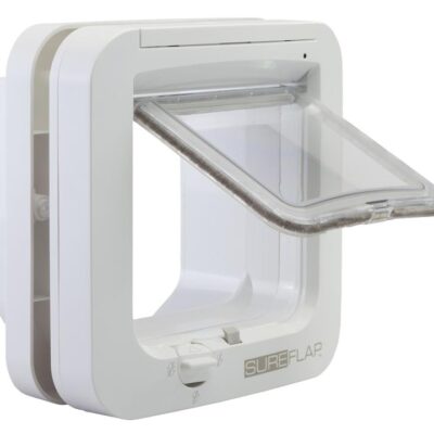 SureFlap Microchip Pet Door for Cats & Dogs - Large-White