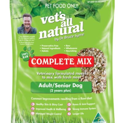 Vets All Natural Complete Mix Muesli for Fresh Meat for Adult and Senior Dogs - 1kg