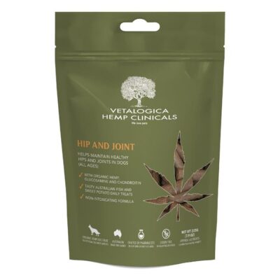 Vetalogica Hemp Clinicals Hip And Joint Dog Treats 225g