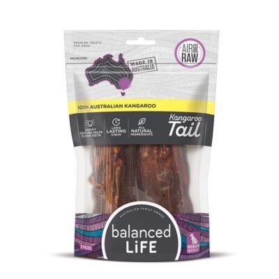 Balanced Life Australian Natural Grain Free Kangaroo Tail Dog Treat - 2 pieces