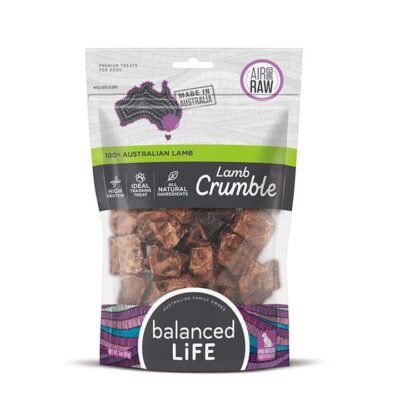 Balanced Life Australian Natural Grain Free Lamb Crumble Dog Treat - 45g