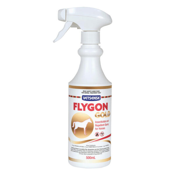 Vetsense Flygon Gold Insecticidal And Repellent Spray For Horse  500 Ml