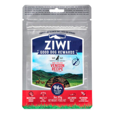 Ziwi Peak Good Dog Rewards Venison Dog Treats  85 Gm