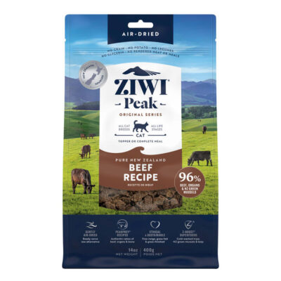 Ziwi Peak Air Dried Beef Recipe Dry Cat Food  400 Gm