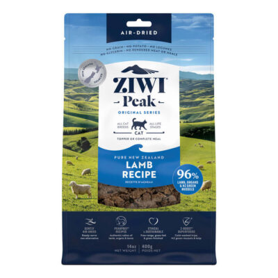 Ziwi Peak Air Dried Lamb Recipe Dry Cat Food  400 Gm