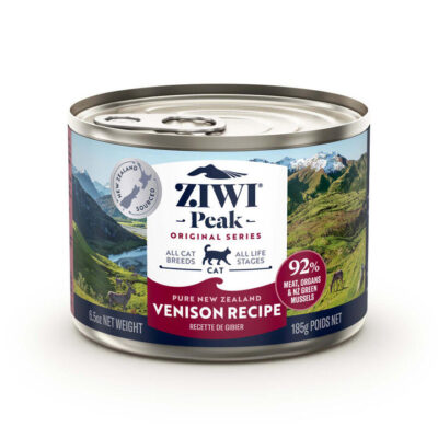 Ziwi Peak Cat Wet Venison Recipe 185 Gms 12 Cans
