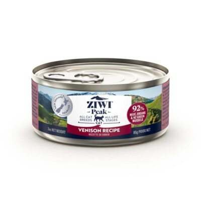 Ziwi Peak Cat Wet Venison Recipe 85 Gms 24 Cans