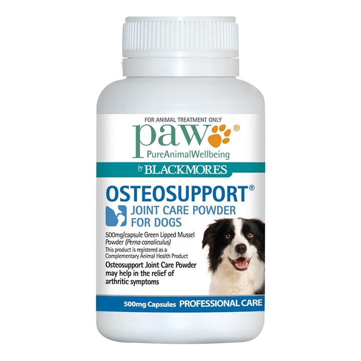 Paw Osteosupport Joint Care Powder For Dogs  150 Capsules