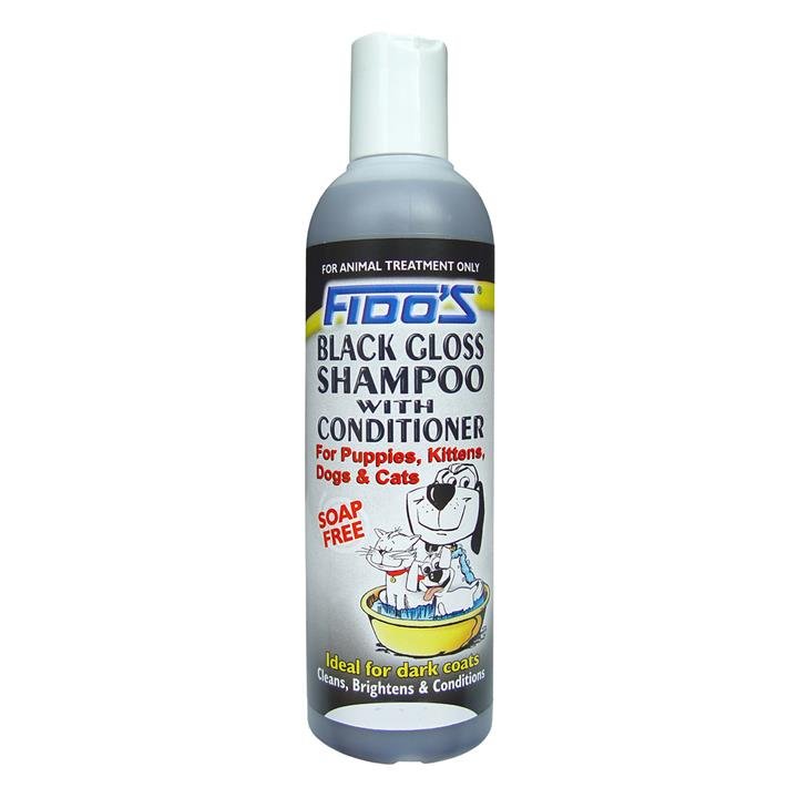Fido's Black Gloss Shampoo For Dogs 1 Litres