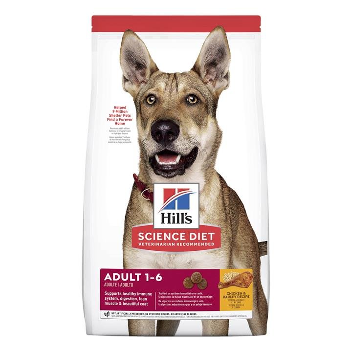 Hill's Science Diet Adult 1-6 Chicken & Barley Recipe Dry Dog Food  3 Kg