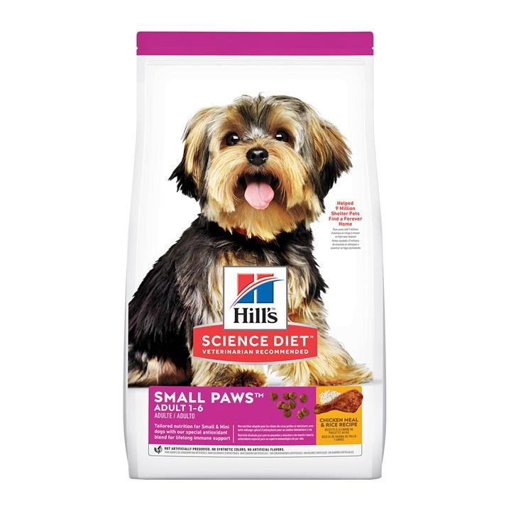 Hill's Science Diet Small & Mini Adult 1-6 Chicken & Brown Rice Recipe Dry Dog Food 7.03 Kg