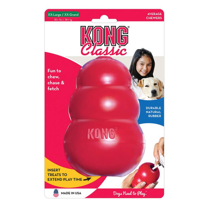 Kong Rubber Toy For Dogs - Classic Red 1 X Xxlarge