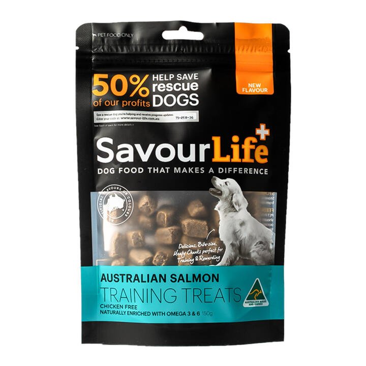 Savourlife Australian Salmon Training Treats For Dogs  150 Gm