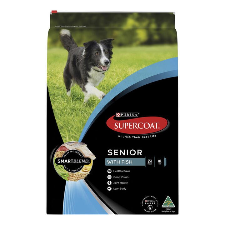 Supercoat Smartblend With Fish Senior Dry Dog Food  2.6 Kg
