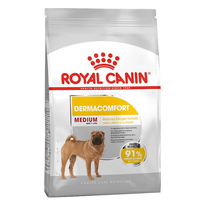 Royal Canin Dermacomfort Medium Adult Dry Dog Food 12 Kg