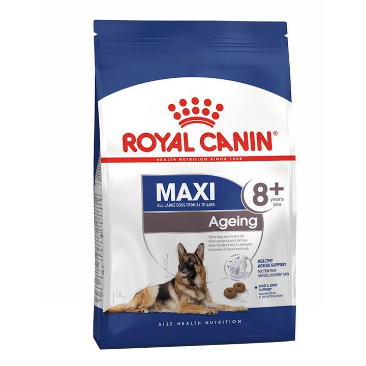 Royal Canin Maxi Ageing 8+ Years Mature Senior Dry Dog Food  15 Kg