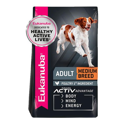 Eukanuba Adult Medium Breed Dry Dog Food  3 Kg