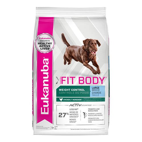 Eukanuba Fit Body Weight Control Large Breed Adult Dry Dog Food  14 Kg
