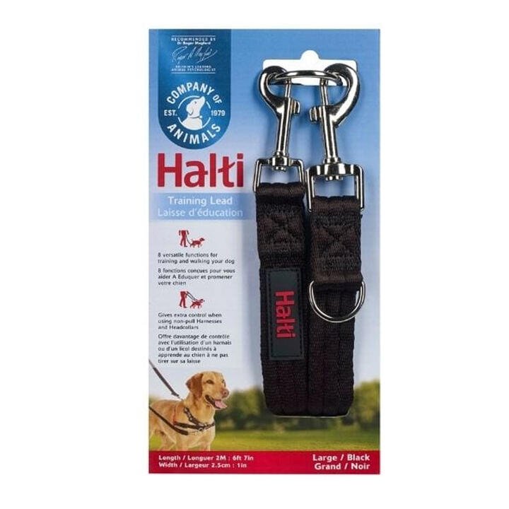 Halti - Training Lead - Black - Large 1 Pack