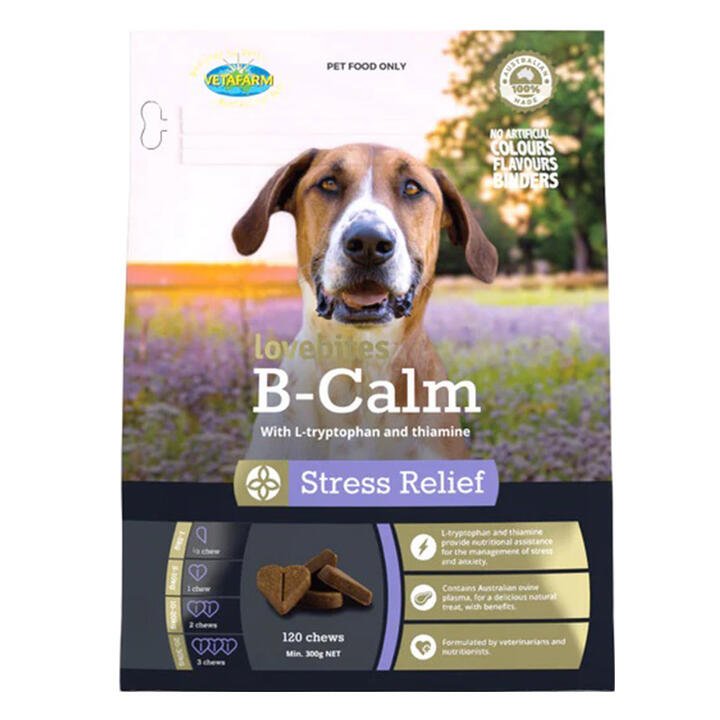 Vetafarm Lovebites B-Calm Dog Chews  120 Chews