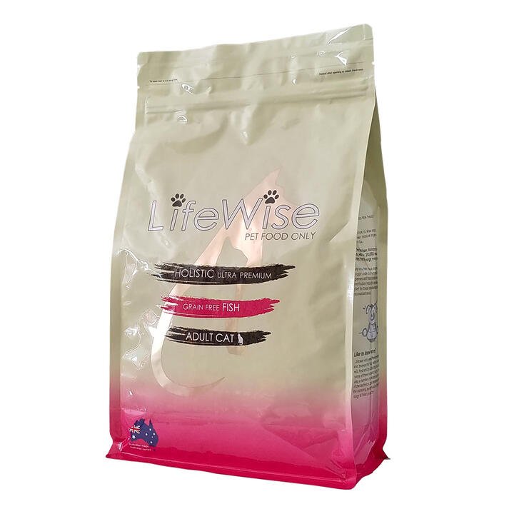 Lifewise Grain Free Fish With Vegetables Dry Cat Food  2.5 Kg