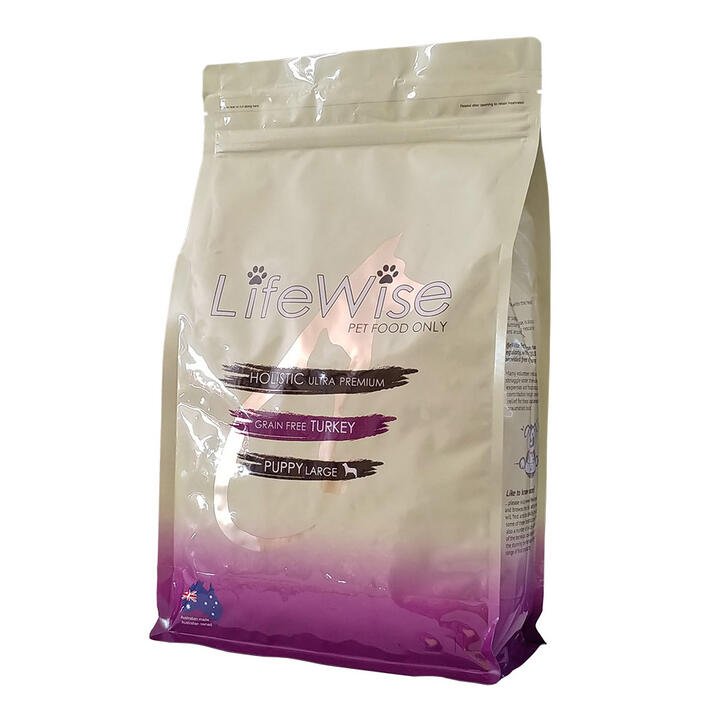 Lifewise Stage 3 Turkey & Vegetables Grain Free Puppy Dry Dog Food  2.5 Kg