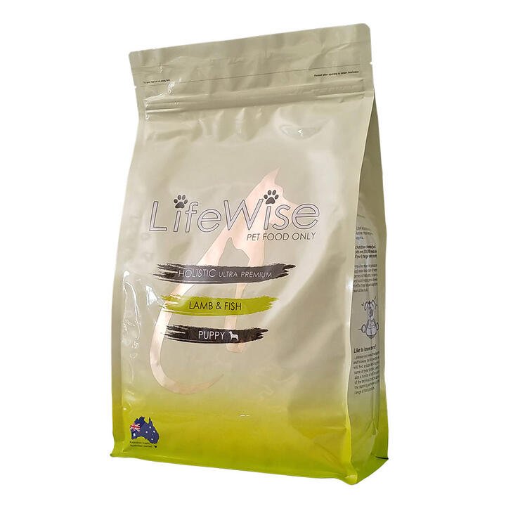 Lifewise Stage 2 Lamb Fish Rice Oats & Vegetables Puppy Dry Dog Food  9 Kg