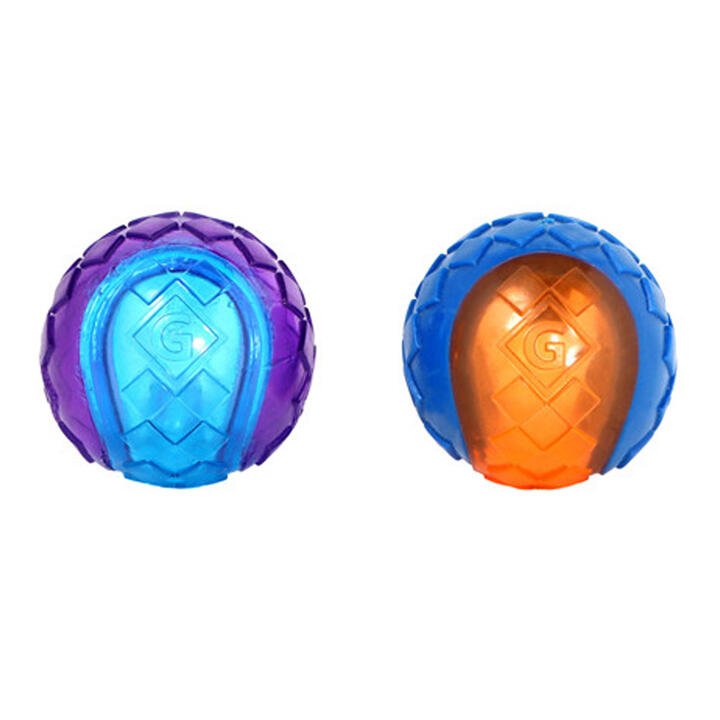 Gigwi Original Squeaker Ball Toy For Dogs - Multi Pack 1 X Small