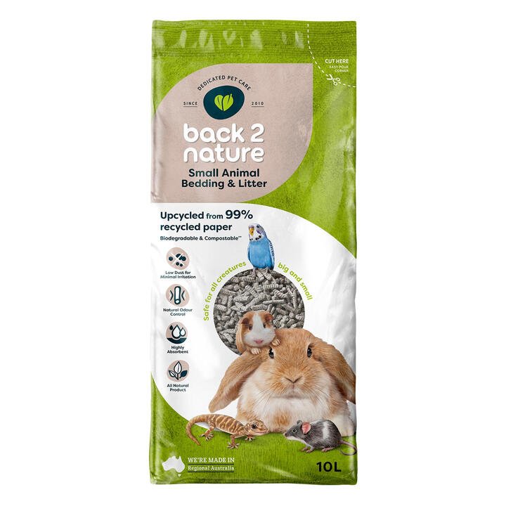 Back 2 Nature Small Animal Bedding & Litter  10 Litres