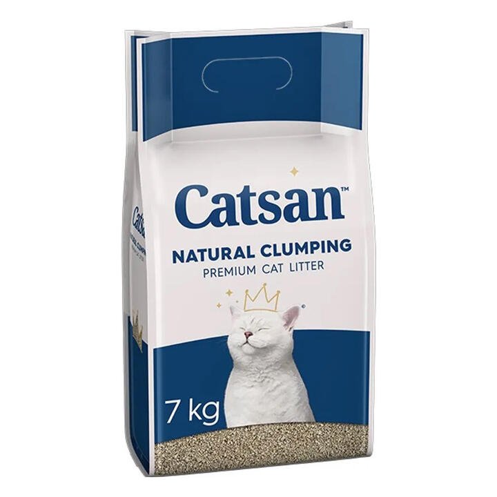 Catsan Natural Clumping Premium Cat Litter  7 Kg