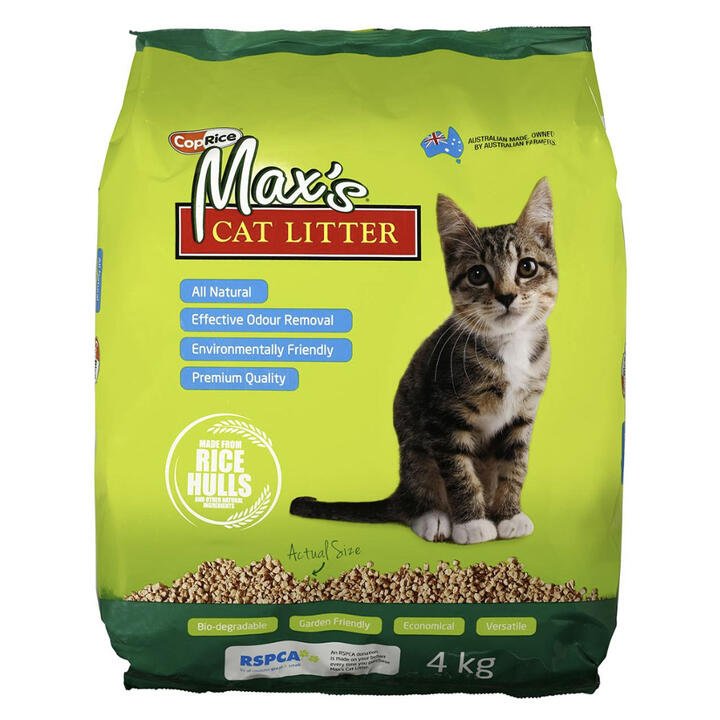 Coprice Max's Natural Cat Litter Odor Removal  4 Kg