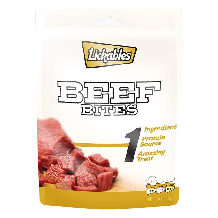 Lickables 1 Beef Bites  50 Gm