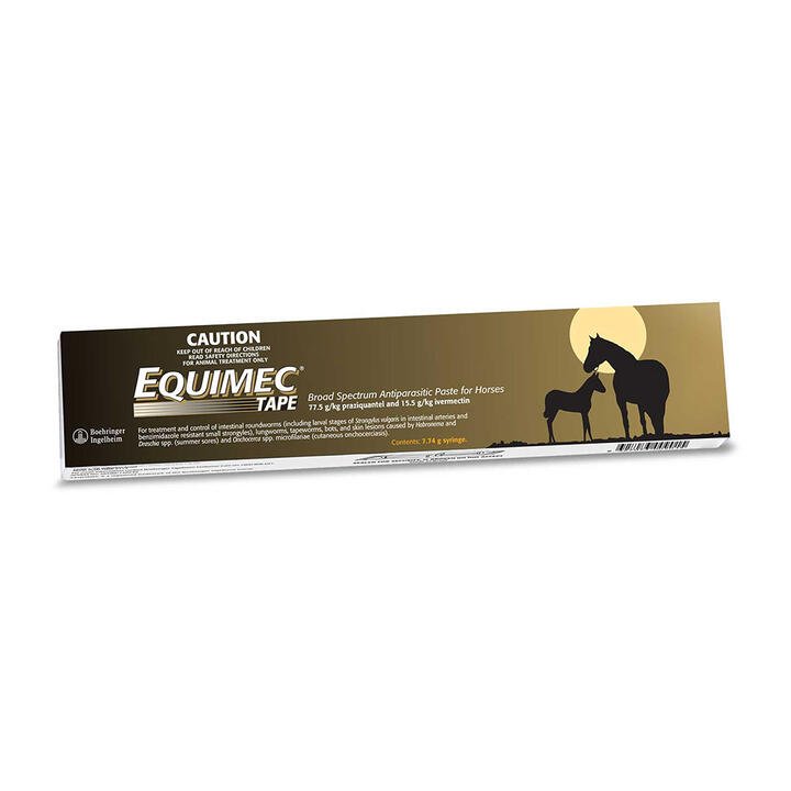 Equimec Tape Broad Spectrum Antiparasitic Paste For Horse  7.74 Gm