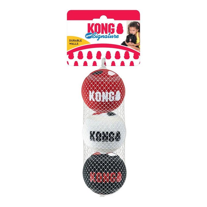 Kong Signature Sport Balls Toy For Dogs 3 X Small